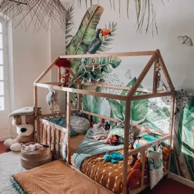 Le lit cabane en bois : un espace de jeu et de repos pour les enfants
